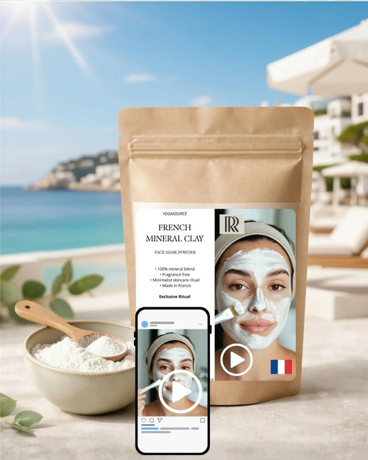 French Kaolin Clay – Ultra-Fine White Cosmetic Powder R&R